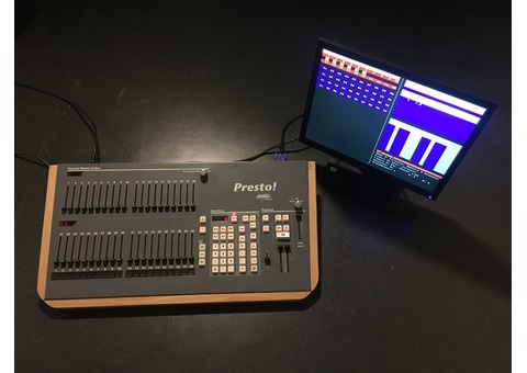 Console lumière Avab Presto écran