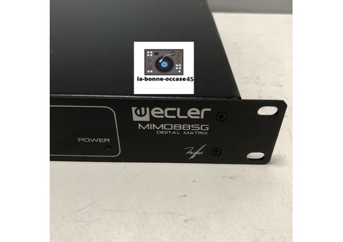 Vend Matrice Numérique Audio MIMO 88 SG Ecler