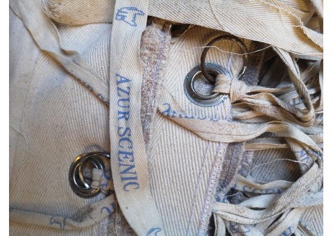 Grande toile décor peinte