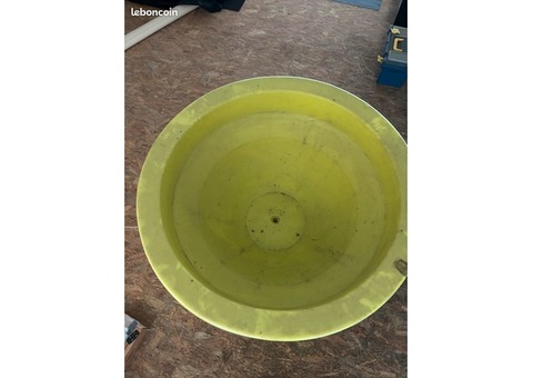 Pot de fleur géant lumineux