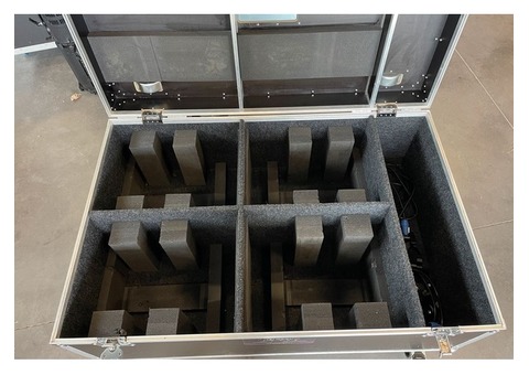 Contest Fresnel à LED COB 250 W blanc chaud