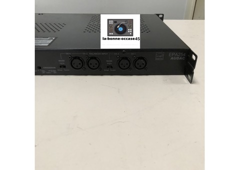 Vend ampli 4 canaux EPA 254 Audac