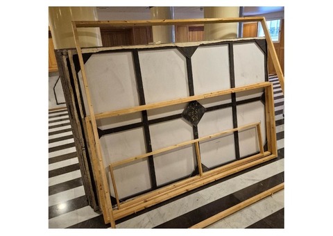 Panneau ou chassis gris