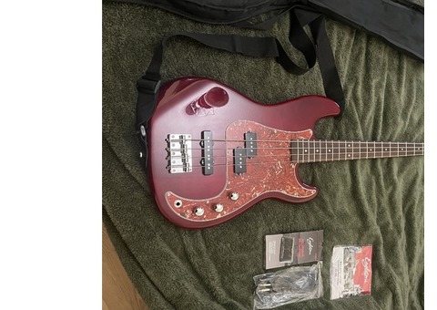 Guitare basse Harley benton PJ4 deluxe series