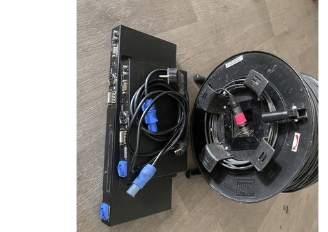 Kit fibre optique vidéo 400 m Neutrik extenders DVI SPATZ Fiberone PRO