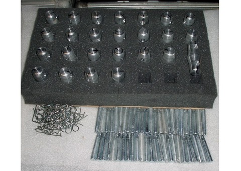 LOT de 8x ou 10x poutrelles alu triangulaires Prolyte X30D en longueur 2M avec chariot