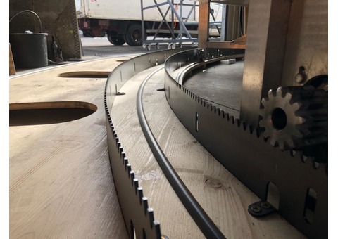 Scène tournante Double tournette