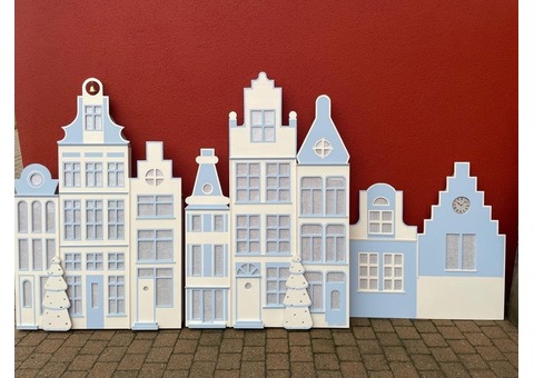 Maisons hollandaises en bois