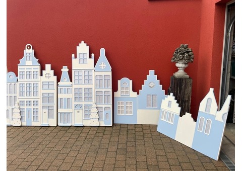 Maisons hollandaises en bois