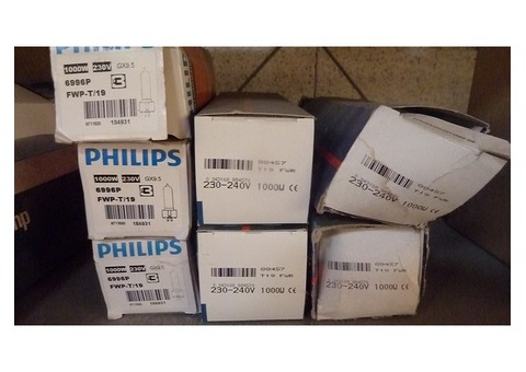 8 lampes PC 500W CP82 GY 9 5