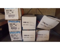 7 lampes PC 1000W T11T19 GX 9 5