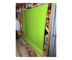 FOND VERT BACHE PVC 25 M X 2M LOT DE 4