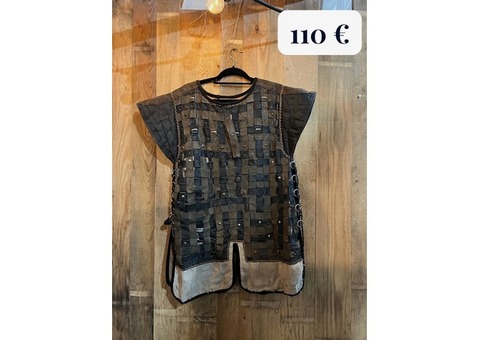 Costumes tuniques en cuir médiéval GN spectacle