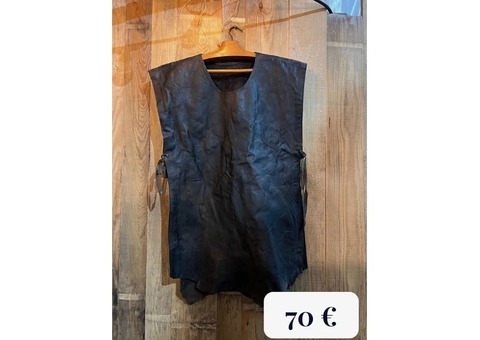 Costumes tuniques en cuir médiéval GN spectacle