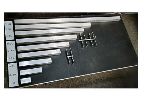 pieds praticables 60x60 ht diverses