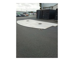 Plancher de scène forme demicirculaire