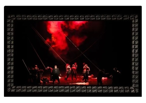 Cadre de scène 592 x 870 cm Esthétique prison