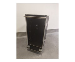 Flightcase rack 19 sur roulettes