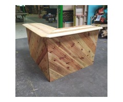 Comptoir dangle en bois