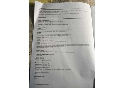 bloc gradateur 6 pack dimmer