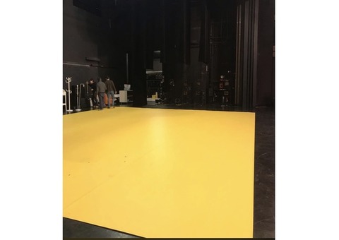 Tapis de danse Jaune
