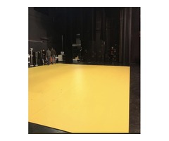 Tapis de danse Jaune