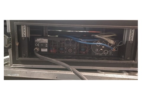 lot de 3 amplis LAcoustics LA8 R3 avec carte AES