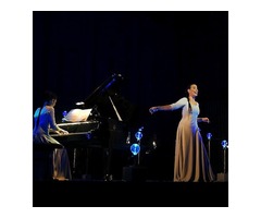 DONNE 2 ROBES LONGUES GRIS PERLE