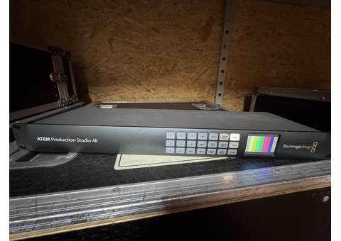Blackmagic Design ATEM Production Studio 4K Mélangeur vidéo professionnel