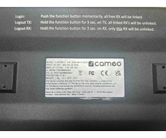 Emetteur recteur dmx wireless solution TRX T2 generation 6