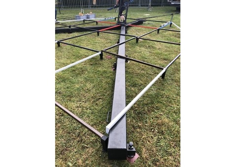 structure autoportée pour spectacle arts de rue cirque