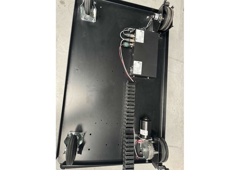 2 plateaux roulants rails DMX Wahlberg