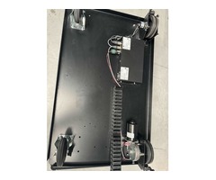 2 plateaux roulants rails DMX Wahlberg