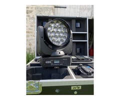 Lot de 4 moving lights Briteq BTW19L10