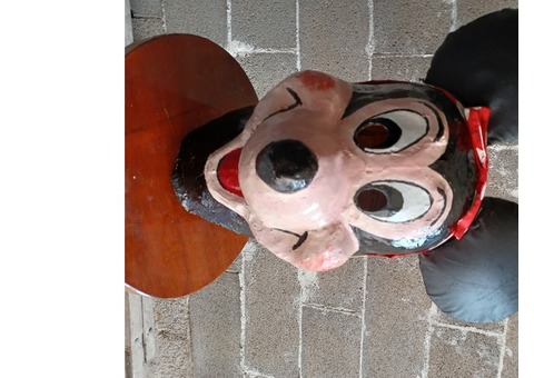 Costume Minnie avec grosse tête