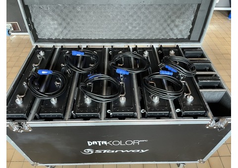 Lot 6 Starway Datakolor lyres flightcase