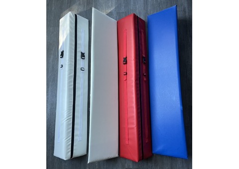 Lot de 4 coins de ring de boxe en mousse toile enduite grainée