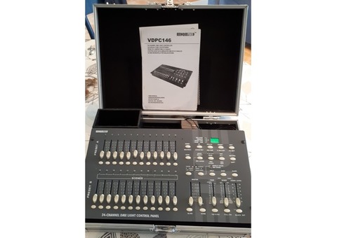 Console lumière DMX 2x12