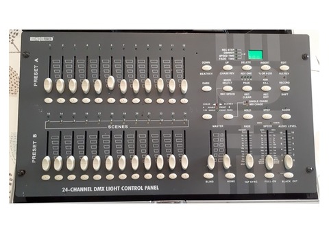 Console lumière DMX 2x12