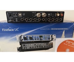 Carte Son RME FireFace UC 36 Channel 192 KHz USB 20 Speed Audio Interface