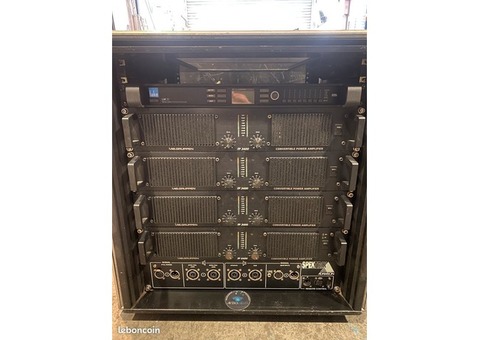 Système son Adamson Spektrix complet 16 têtes subs amplification
