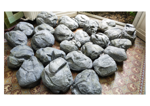 Lot de faux rochers