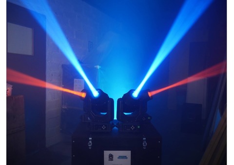 2 lyres beam étanches LED