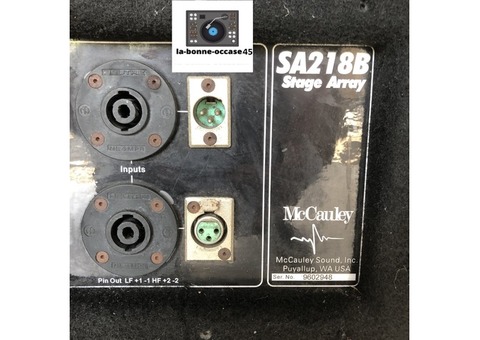 Vend caisson de basse SA 218 B Mc Cauley