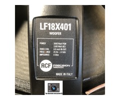 Vend haut parleur LF18X401 RCF
