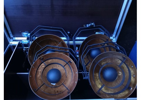 4 Admiral Staging vintage luminaires 50 HT lunité 60 TTC