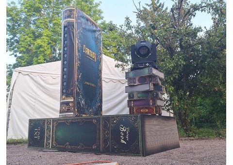 Scénographie professionnelle complète Fantasy Décor de scène clé en main