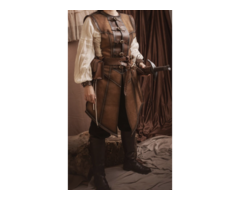 Armure en cuir Renaissance Medieval Fantasy