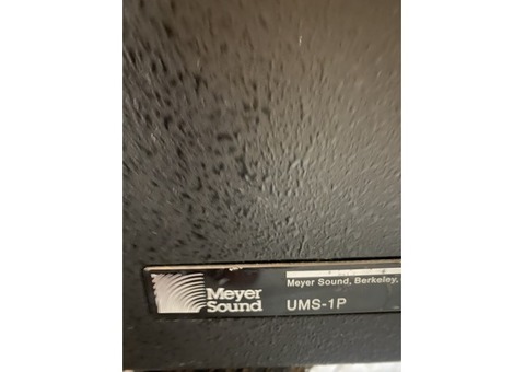 paire de Sub Meyersound UMS 1P amplifié