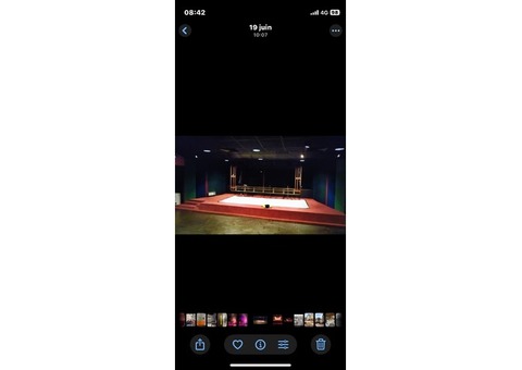 Ecran vidéo avec cadre
